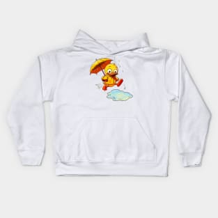 Splashing Duckling Kids Hoodie